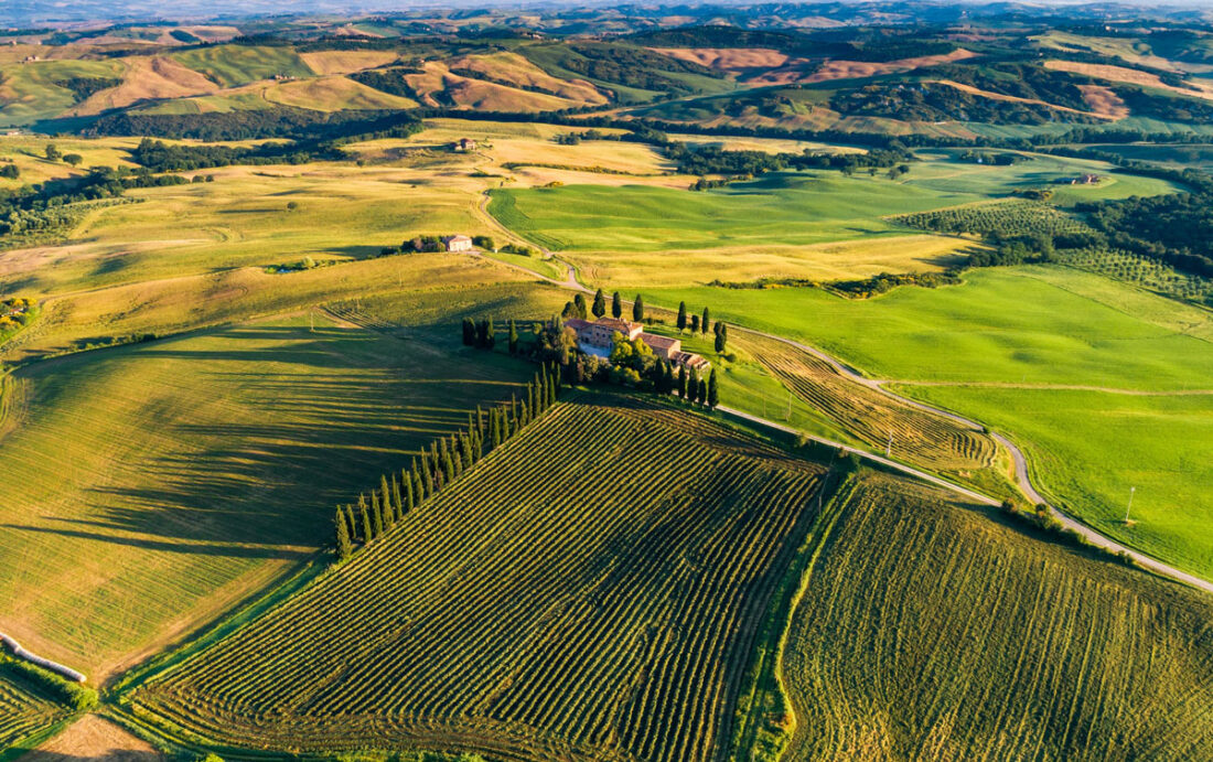 tour tuscany by train