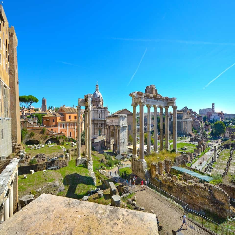 walking tour roman forum