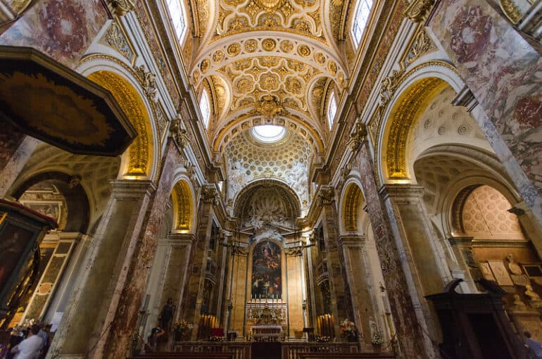 Church of San Luigi dei Francesi in Rome with Caravaggio Masterpieces