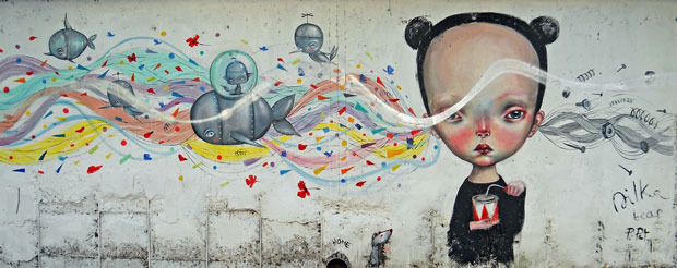 Contemporary Street Art Painting