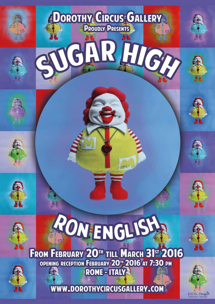 Ron English Sugar High Dorothy Circus Gallery Romeing