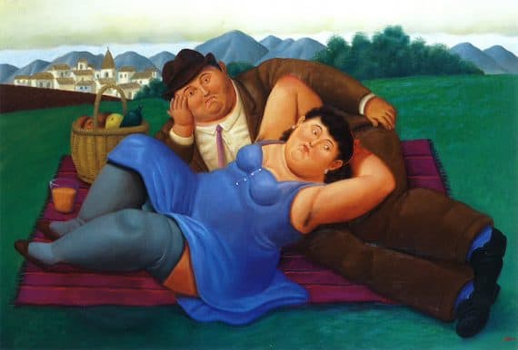 Botero at il Vittoriano Picnic