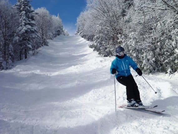 skiing near Rome