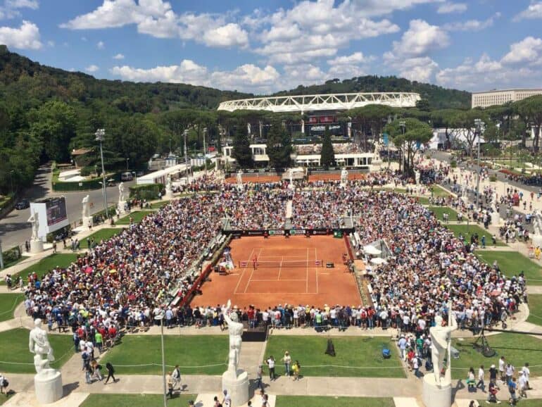 The BNL International Tennis Tournament returns in May 2022 Romeing