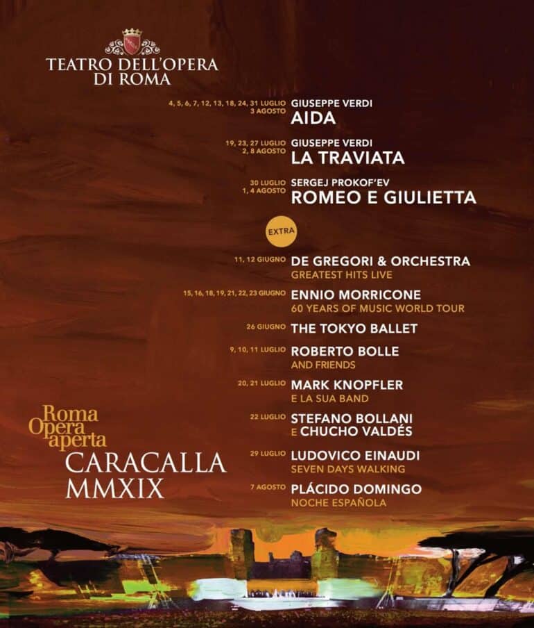 Festival di Caracalla 2019 - Romeing