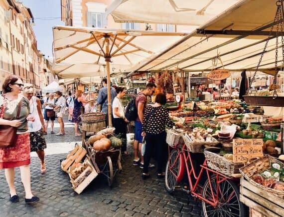 Food Markets in Rome