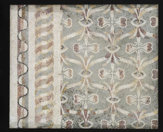 Colors of the Romans: Mosaics from the Capitoline Collections is a new exhibit hosted at Centrale Montemartini in Rome until September 2021.