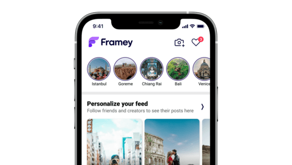 Now You Are Always on Vacation with Framey, Even in Your Own City